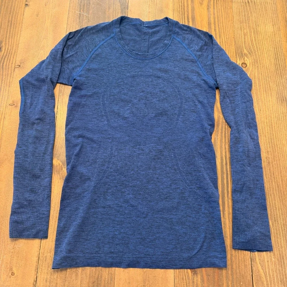 Lululemon Shirt Womens 8 Long Sleeve Swiftly Tech Seamless Running Top LOT OF 2